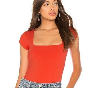 Free People Intimately Square Eyes Bodysuit